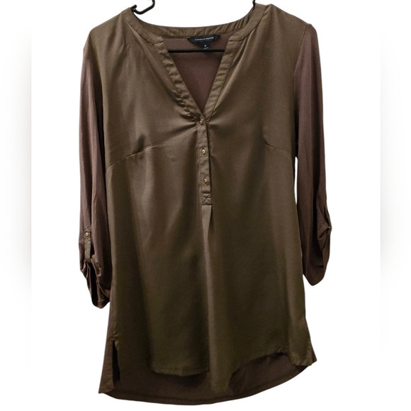 Tommy Hilfiger Sage Green Blouse Women's Medium Casual or Formal - Picture 1 of 4